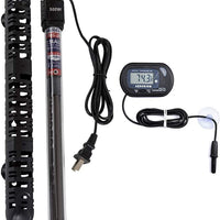 MQ - Calefactor de acuario sumergible con termostato automático, 200 W/300 W/500 W, calentador de tanque de peces con termómetro digital LCD, a prueba de roturas y explosiones - BESTMASCOTA.COM
