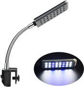 ECtENX - Luz LED para acuario, luz para pecera, color blanco y azul - BESTMASCOTA.COM