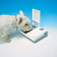 Cat Mate, alimentador de mascotas C20 con 2 tazones y paquete de hielo - BESTMASCOTA.COM