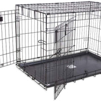 Petmate "ProValu" Wire Dog Crate, Two Doors, Precision Lock System, 6 Sizes - BESTMASCOTA.COM