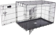 Petmate "ProValu" Wire Dog Crate, Two Doors, Precision Lock System, 6 Sizes - BESTMASCOTA.COM