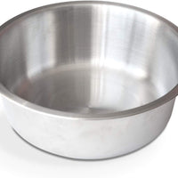 Tazón de acero inoxidable pulido de PetFusion - BESTMASCOTA.COM