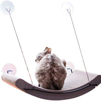 K&H Pet Products EZ Mount Scratcher Kitty Sill Cradle, Bronceado - BESTMASCOTA.COM