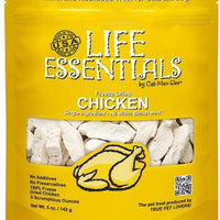 Premio para mascota Catmandoo de pollo deshidratado, Dorado y amarillo - BESTMASCOTA.COM
