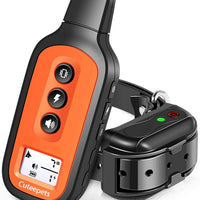 Dog Training Collar, Waterproof and Rechargeable Shock Collar for Dogs w/3 Training Modes, Up to 1600Ft Remote Range, Adjustable Collar Strap for Small Medium Large Dog, All Breeds - BESTMASCOTA.COM