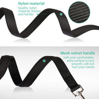 Correa para perros de oneisall, correas multifuncionales de entrenamiento para perros, correa doble de nailon de 8.0 ft para cachorros, perros pequeños y grandes - BESTMASCOTA.COM