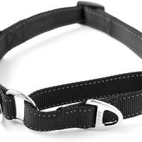 Collar de entrenamiento de nailon Mighty Paw Martingale. Nuestro collar de zapatillas de entrenamiento aprobado limitado. Collar de cincha modificado para una fuerza controlada para un entrenamiento óptimo. Costuras reflectantes para mantener a tu perro s - BESTMASCOTA.COM