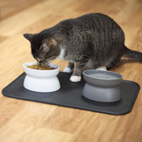 Kitty City - Comedero elevado, sin estrés, para gatos - BESTMASCOTA.COM