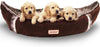 Cama ortopédica para perro JOYELF, tamaño mediano, con funda extraíble y lavable para perros pequeños a medianos y juguetes como regalo - BESTMASCOTA.COM
