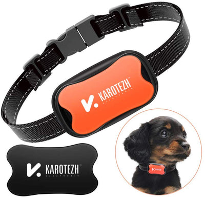 Karotezh Collar de corteza, alerta de sonido y vibración, collar de perro sin choque con 7 niveles, collar de entrenamiento antiladridos para perros pequeños, medianos y grandes, humanos e inofensivos - BESTMASCOTA.COM