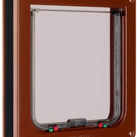 Cat Mate Inc # 221 de bloqueo puerta para gatos – grande (marrón) - BESTMASCOTA.COM