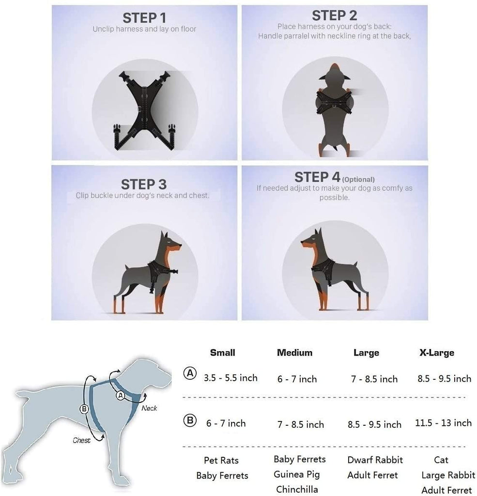 thumbnail image 2 of Guinea Pig Harness And Leash Soft Mesh Small Pet Harness With Bowknot Bell No Pulling Comfort Padded Vest For Guinea Pigs Ferret Chinchilla Rats 2 of 13