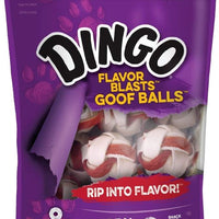 Dingo Goof Balls Rawhide Chews for Dogs, Made with Real Chicken Rawhide Treats - BESTMASCOTA.COM