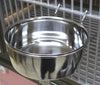 Bonka 800116 Acero Inoxidable 30 oz Jaula Coop gancho taza pájaro perro Alimentación Animal agua Tazón - BESTMASCOTA.COM