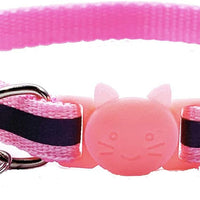 PACCOMFET Collar de gato de nailon reflectante con campana, 12 unidades, multicolor, seguro y duradero - BESTMASCOTA.COM