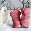 URBEST botas para perros con velcro, 2 pares, color marrón - BESTMASCOTA.COM