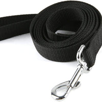Correa adiestramiento canino nailon resistente, cuerda de tracción, 6 pies de largo, 1 pulgada de ancho, para perros pequeños y medianos. - BESTMASCOTA.COM
