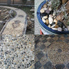 [18 libras] Piedras para acuario, grava de río roca, grava decorativa natural pulida, piedras ornamentales de río para jardín, piedras de acuario de varios colores, piedras de tanque de peces, grava pulida para paisajismo, Multicolor - BESTMASCOTA.COM