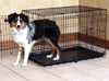 Jaula grande con doble abertura Precision Pet, negra, Negro - BESTMASCOTA.COM