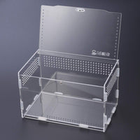 POPETPOP - Caja de terrario para cría de reptiles, contenedores de terrario de acrílico para pequeñas casas de mascotas - BESTMASCOTA.COM