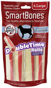 SmartBones DoubleTime with Long-Lasting Chew Center - BESTMASCOTA.COM