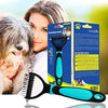 Pet Grooming Tool - 2 Sided Undercoat Rake for Cats & Dogs - Safe Dematting Comb for Easy Mats & Tangles Removing - No More Nasty Shedding and Flying Hair - BESTMASCOTA.COM