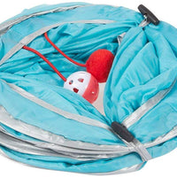 Pack de 1 Pet Agility Juego Túnel Tubo accesorio regalo – Pet Juguete de formación para pequeñas mascotas, perros, gatos, conejos, Teal – 47 x 9.75 inches - BESTMASCOTA.COM