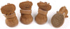 URBEST botas para perros con velcro, 2 pares, color marrón - BESTMASCOTA.COM