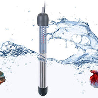 HITOP 50W 100W 300W calentador de acuario ajustable, calentador de tanque de peces sumergible termostato con termómetro - BESTMASCOTA.COM