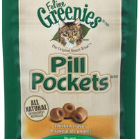 Greenies Feline Pill Pockets Treats for Cats Chicken Flavor - BESTMASCOTA.COM