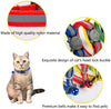 TCBOY Collares de gato de colores variados reflectantes con campana – Collares de tamaño ideal para gatos o perros pequeños (6 piezas/juego) - BESTMASCOTA.COM