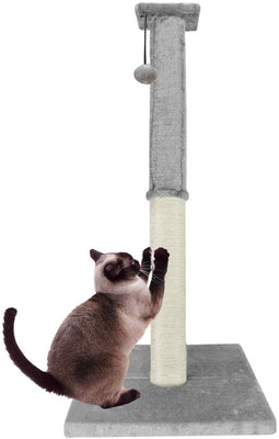 Downtown Pet Supply - Árbol y ejercitador interactivo de lujo para gatos rascadores y postes de sisal para gatito, juguetes interactivos para gatos (regular, premium, gigante, alto de 4 niveles de rasguño) - BESTMASCOTA.COM