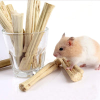 Heatoe 1 Ib Pet Molar Sweet Bamboo Snacks, Juguetes de Masticar Mascotas Molar Palos Molar para Conejos y Chinchillas y Cobayas y Chinchillas y Hámsters y Ardillas y otros animales pequeños. - BESTMASCOTA.COM