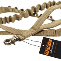 Correa táctica de nailon ajustable para perros de liberación rápida con 2 asas de control - BESTMASCOTA.COM