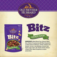 Premios de alimento natural Bitz crocantes para entrenamiento de perro de pollo, hígado y verduras de Old Mother Hubbard - BESTMASCOTA.COM