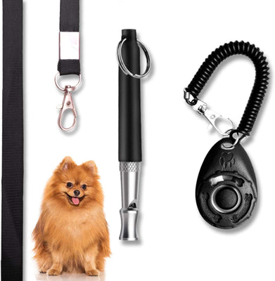 lEPECQ Dog Whistle, Dog Whistle to Stop Barking with Training Clicker, Adjustable Pitch Ultrasonic, Professional Silent Dog Whistle Tool with Wristband Free Lanyard - BESTMASCOTA.COM