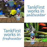 TankFirst Acondicionador de agua completo para acuario, acondicionador de agua para peces, elimina instantáneamente el cloro, cloraminas, amoniaco y nitritos de los tanques de pescado - BESTMASCOTA.COM