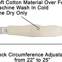 Cuello cervical Carex para el dolor de cuello – Soporte para el cuello para alivio del dolor de cuello – cuello después de latigazos o lesiones, hecho de algodón suave - BESTMASCOTA.COM