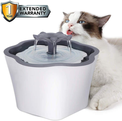Cat Water Fountain 67oz Intelligent Power Off Automatic Pet Drinking Water Dispenser for Cats Dogs Small Animals, Filter Includes - BESTMASCOTA.COM