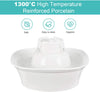 Aurora - Fuente de cerámica para gatos y mascotas, fuente de agua higiénica y fácil de limpiar, ultra silenciosa, resistente a los arañazos, dispensador de agua para gatos con filtro de carbono activado y prefiltro de espuma de esponja - BESTMASCOTA.COM
