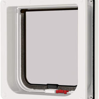 Cat Mate Lockable Cat Flap Con Puerta maletero Color Blanco - BESTMASCOTA.COM