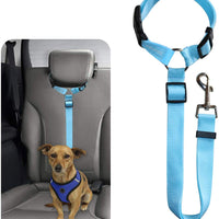 BWOGUE Cinturones de seguridad para perros y gatos, correas de seguridad ajustables para reposacabezas de coche - BESTMASCOTA.COM