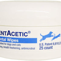 Dechra dentacetic 25 Count Dental Wipes - BESTMASCOTA.COM
