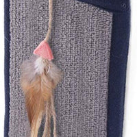 SmartyKat – Rascador para mascotas – Triple panel plegable colgante, multicolor - BESTMASCOTA.COM