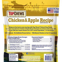 Top Chews salchichas de manzana y pollo 40 onzas - BESTMASCOTA.COM