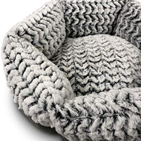 Pet Craft Supply Co. Espuma viscoelástica redonda lavable a máquina, cómoda y ultrasuave para todas las estaciones, cama para gatos y perros - BESTMASCOTA.COM