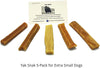 Yak Snak Dog Chews - All Natural Hard Cheese Himalayan Dog Treats - Long Lasting Dog Chews, Made from Yak Milk, Small, Medium. Large & Extra Large Sizes - BESTMASCOTA.COM