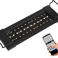 NICREW RGB Plus Luz de Acuario, Acuario de Agua Dulce Luz LED con Control Remoto, 24/7 Luz de Acuario Automatizada - BESTMASCOTA.COM