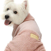 Fitwarm - Ropa de invierno para perro, cuello de tortuga, color rosa - BESTMASCOTA.COM