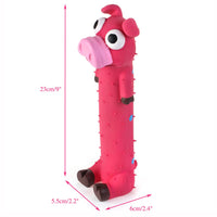 Chiwava Squeaky - Juguete de látex para perros, diseño de cachorro de animales - BESTMASCOTA.COM